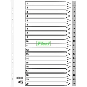 Divider Grey PP 4120 - 1-20